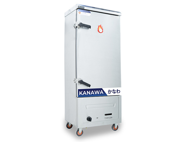 Tủ nấu cơm 12 khay gas tiện &iacute;ch