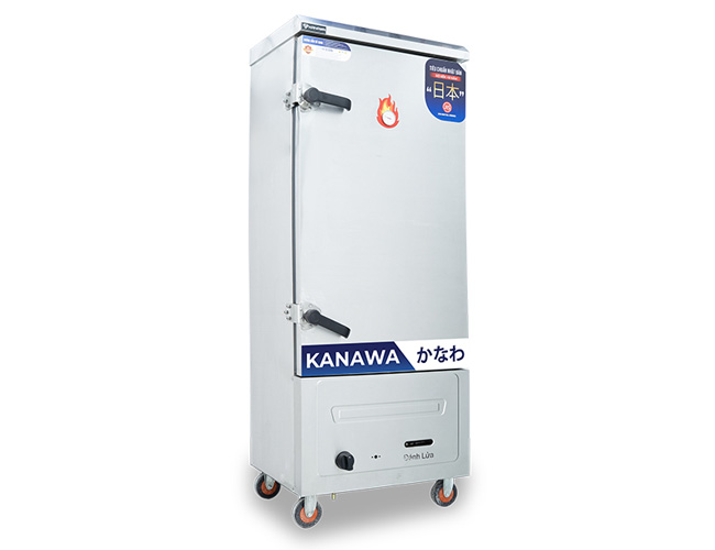 Tủ nấu cơm 12 khay gas tiện ích