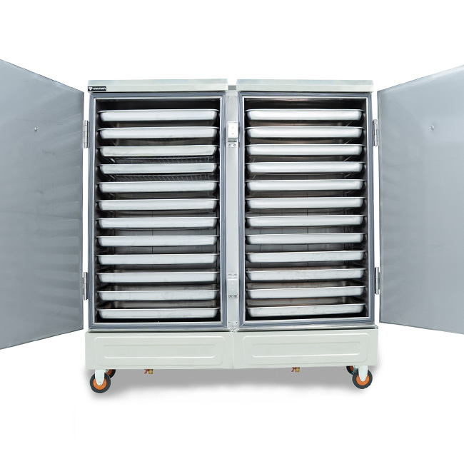 Tủ cơm công nghiệp 24 khay điện không điều khiển
