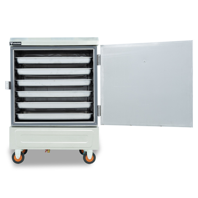 Tủ cơm công nghiệp 6 khay điện không điều khiển TC6D-VN