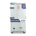 Tủ hấp cơm 8 khay điện gas không điều khiển