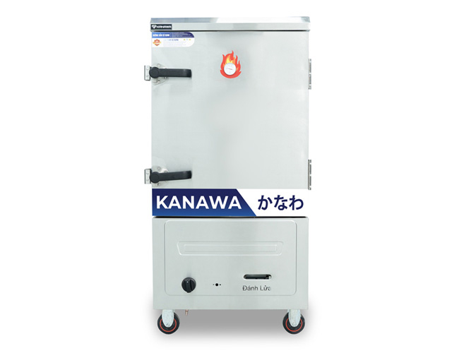 Thiết kế tủ cơm 8 khay gas
