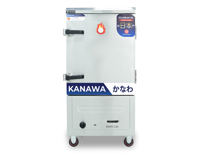 Thiết kế tủ cơm 8 khay gas