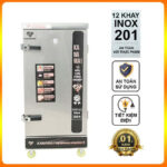 Tủ cơm công nghiệp 12 khay điện không điều khiển