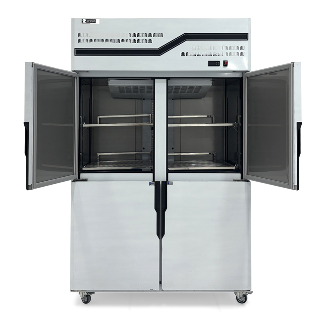 Tủ đông đứng 4 cánh 1038L KW-CFD-40D4F-HB (làm lạnh quạt gió)