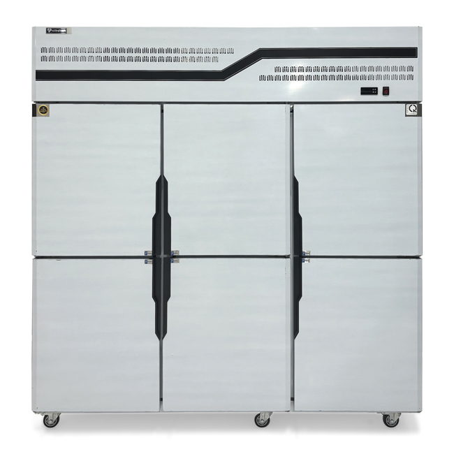 Tủ đông đứng 6 cánh 1400L KW-CFD-60D6F-HB (làm lạnh quạt gió)