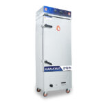 Tủ cơm công nghiệp 12 khay điện gas liền điều khiển TC12DGL-VN