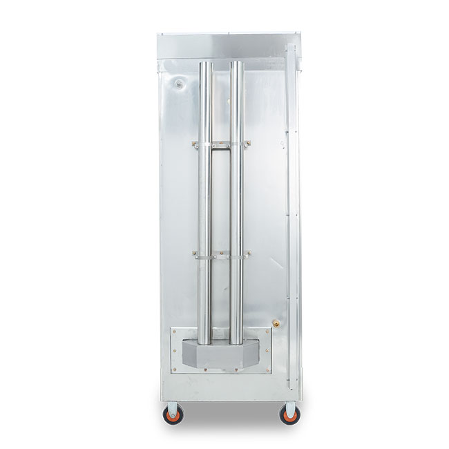 Tủ cơm công nghiệp 12 khay điện gas liền điều khiển