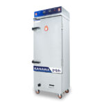Tủ cơm công nghiệp 12 khay điện gas liền điều khiển TC12DGL-VN