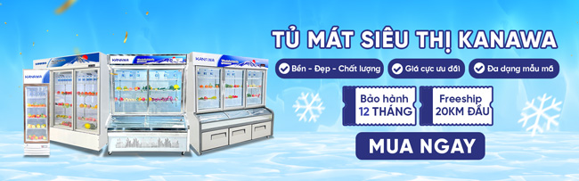 Ưu đãi khi mua tủ mát Kanawa