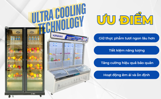 Tích hợp công nghệ Ultra Cooling ưu việt