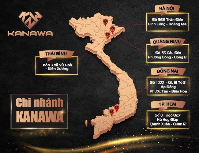 Địa chỉ bảo hành của Kanawa