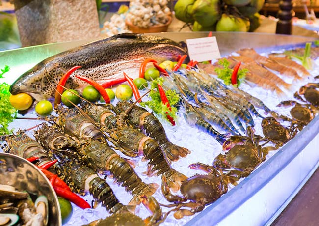 Bảo quản hải sản tươi