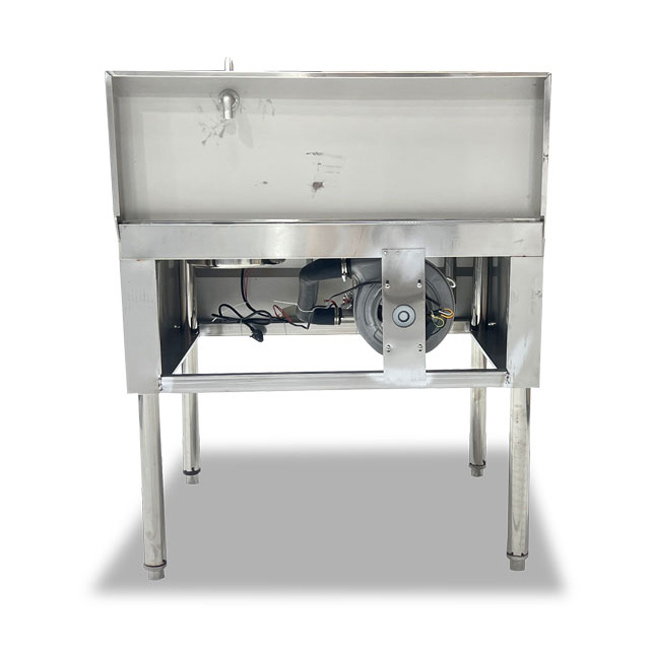 Bếp Á 1 họng công nghiệp dùng gas (có quạt thổi)