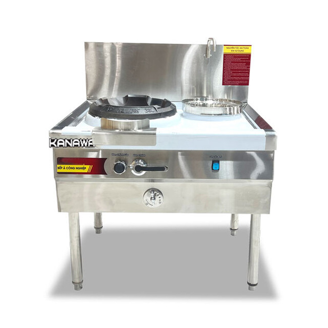 Bếp Á 1 họng công nghiệp dùng gas (có quạt thổi)