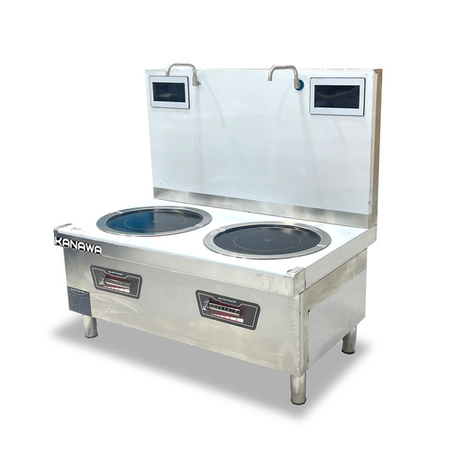 Bếp hầm điện từ đôi