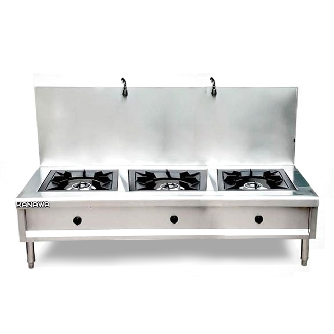 Bếp hầm gas 3 họng