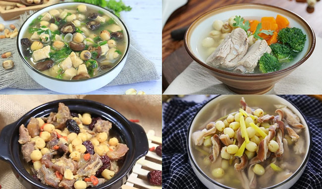 Nấu hấp đa dạng thực phẩm
