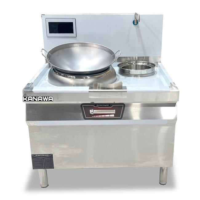 Bếp xào điện 1 họng 1m1 có bầu nước