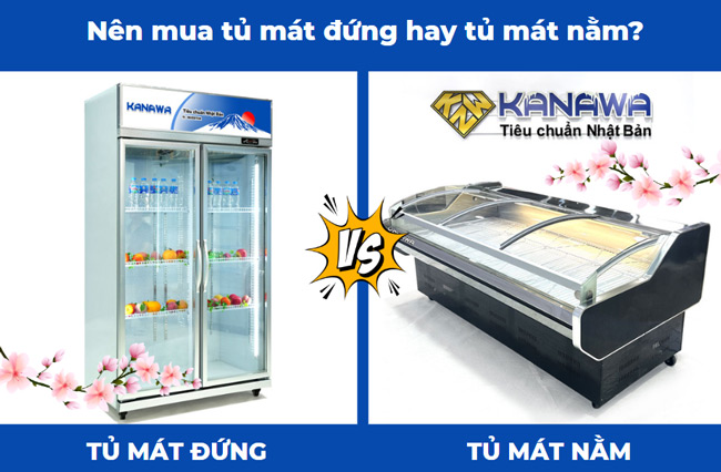 Nên mua tủ mát đứng hay tủ mát nằm?