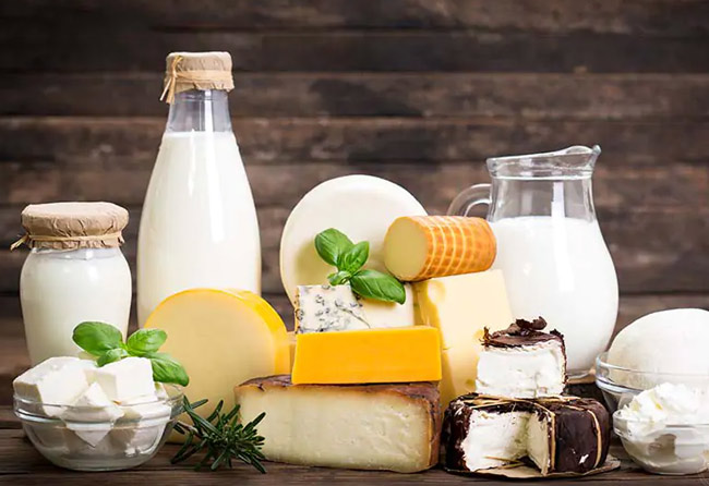 Sữa và các thành phẩm từ sữa