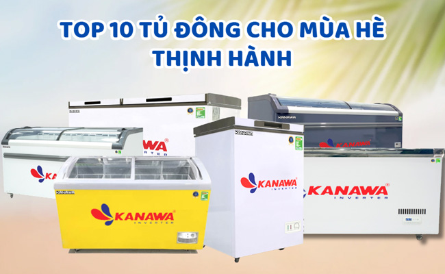 Top 10 tủ đông cho mùa hè thịnh hành trên thị trường hiện nay