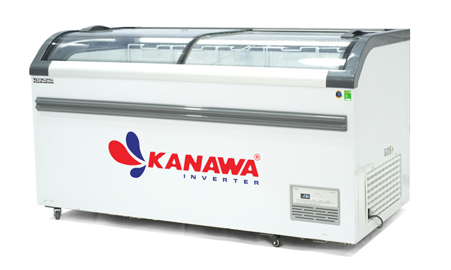 Tủ đông nằm 2 cánh kính 460L dài 1m5