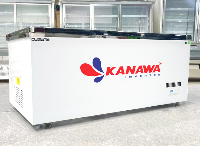Tủ đông nằm 3 cánh kính 700L dài 2m