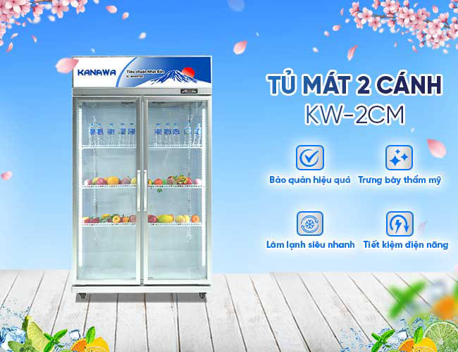 Tủ mát KW-2CM 1038L