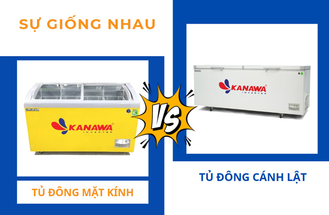 Điểm giống nhau giữa 2 dòng tủ