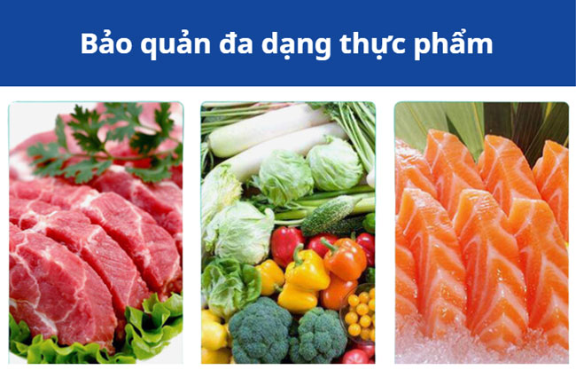 Bảo quản đa dạng thực phẩm