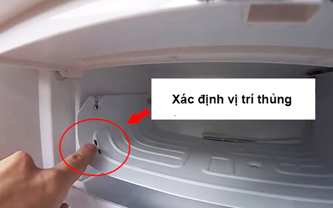 Xác định vị trí thủng