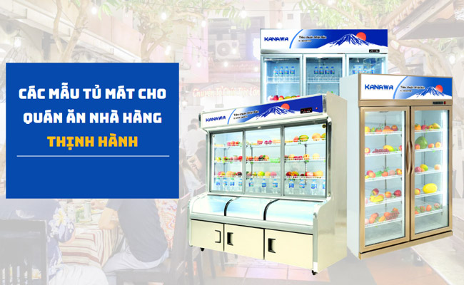 Gợi ý các mẫu tủ mát cho quán ăn nhà hàng thịnh hành, giá tốt
