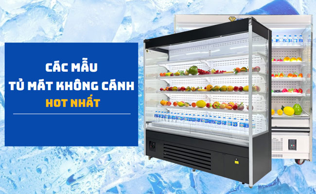 Tổng hợp Những mẫu tủ mát không cánh HOT nhất tại Kanawa