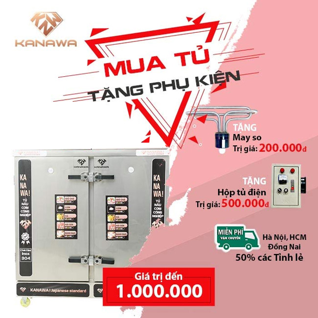 Ưu đãi khi mua tủ cơm kanawa