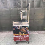 Xe bán bánh mì chả cá 1m2