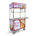 Xe bánh mì Que mái bằng 90cm HP Food