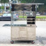 Xe đẩy bán bánh mì Que mái bằng 1m2