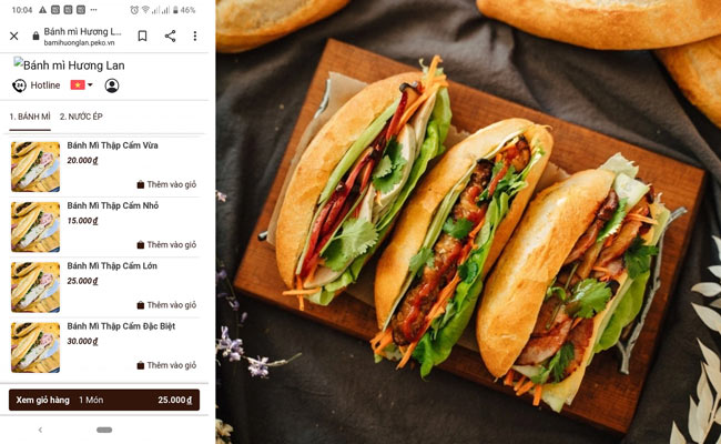 Bán bánh mì online: Lợi thế so với bán cố định & Kinh nghiệm đắt giá