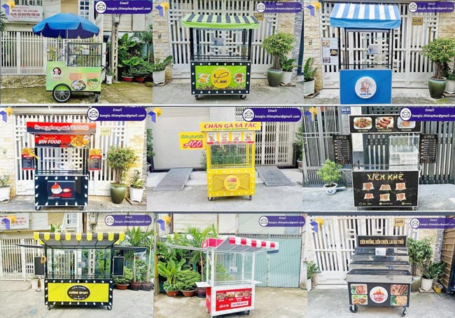 Các mẫu xe bánh mì Thiên Phúc