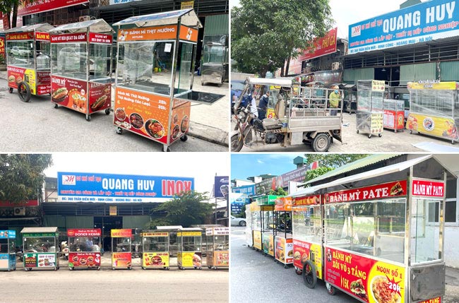 Tổng kho xe bánh mì Quang Huy Plaza