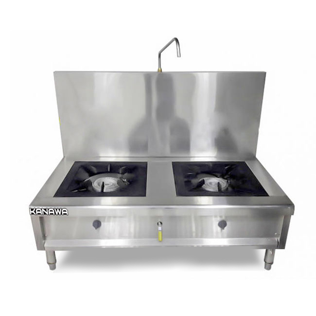 Bếp hầm gas 2 họng