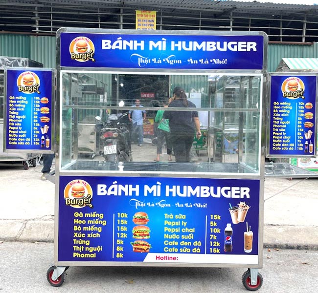 Dùng bảng menu