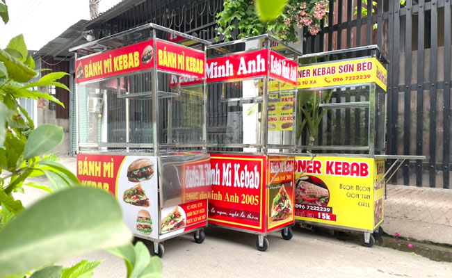 mẫu tủ bánh mì đẹp