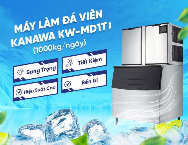 Lợi ích của máy làm đá 1 tấn