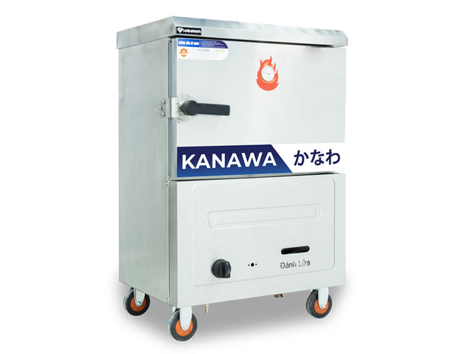 Thiết kế tủ cơm 4 khay gas