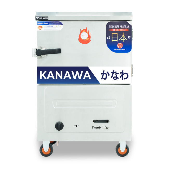 Tủ cơm công nghiệp 4 khay gas