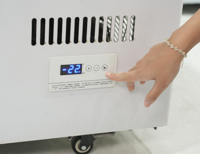 Mức nhiệt thấp nhất của tủ đông
