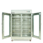 Tủ sấy 2 cánh kính inox dày