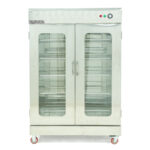 Tủ sấy 2 cánh kính inox dày